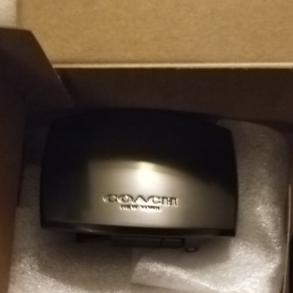 Coach Rare Double Black buckle belt *NWT* - Picture 4 of 11